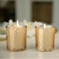 Good Quality Luxury Gold Glass Jar Fragrance Candle